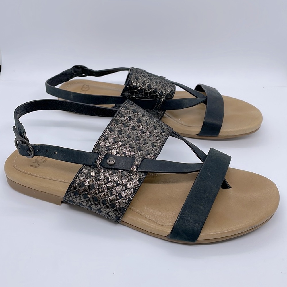 UGG leather sandals